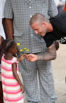 Beckham Right Arm Tats Pic